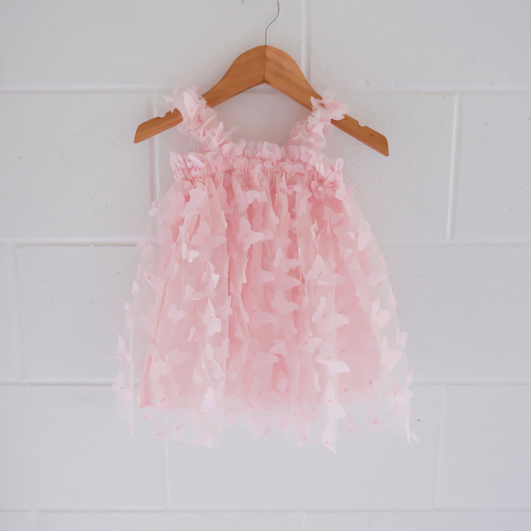 Pink Butterflies - Dress