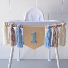 Load image into Gallery viewer, Blue High Chair Garland
