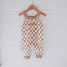 Load image into Gallery viewer, Check Knit Jumpsuit

