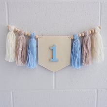 Load image into Gallery viewer, Blue High Chair Garland
