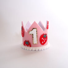 Load image into Gallery viewer, Berry First Birthday Crown
