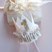 Load image into Gallery viewer, Ruffled Boho Crown
